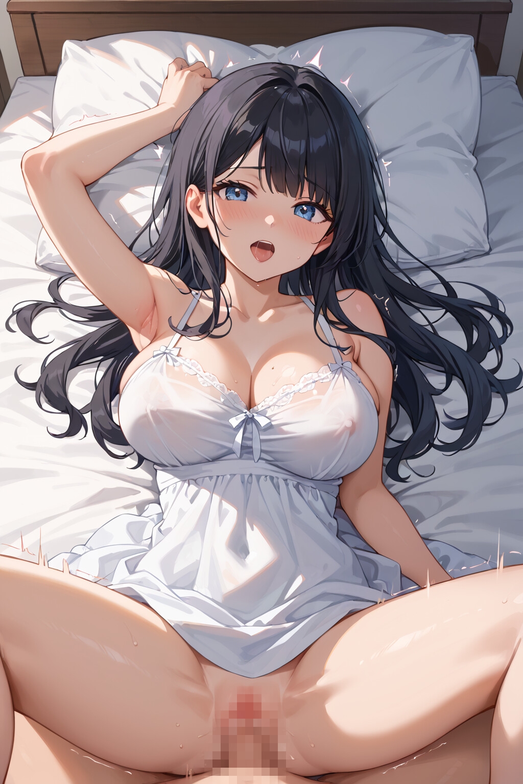 煩悩解放!黒髪白ワンピお姉さんとドスケベ援交祭り!! – Preview 6