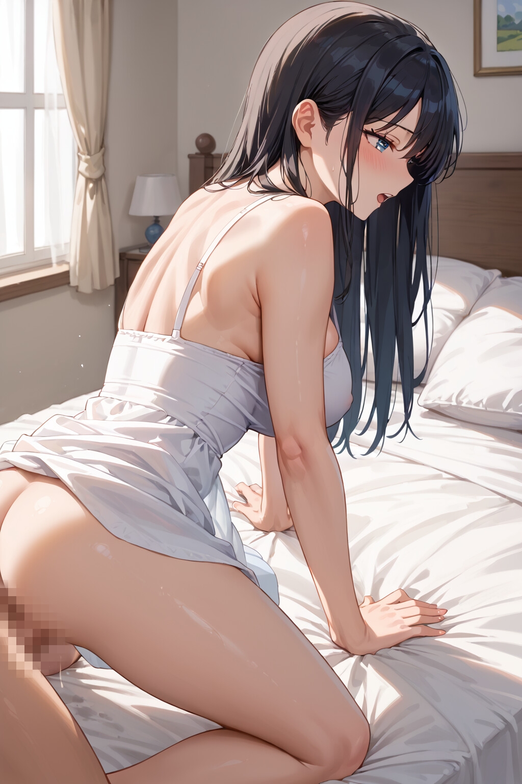 煩悩解放!黒髪白ワンピお姉さんとドスケベ援交祭り!! – Preview 7
