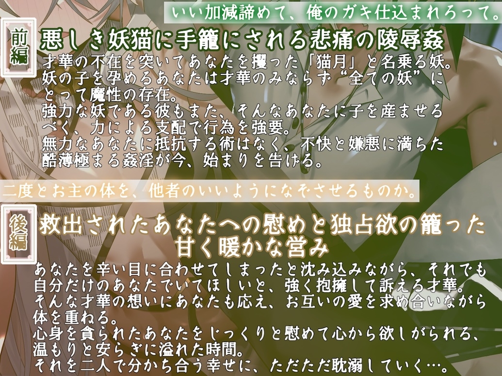 僕の子供を身籠って♡弍 〜前編・略奪の妖猫と蹂躙される愛 / 後編・どうか儂だけに愛されて〜