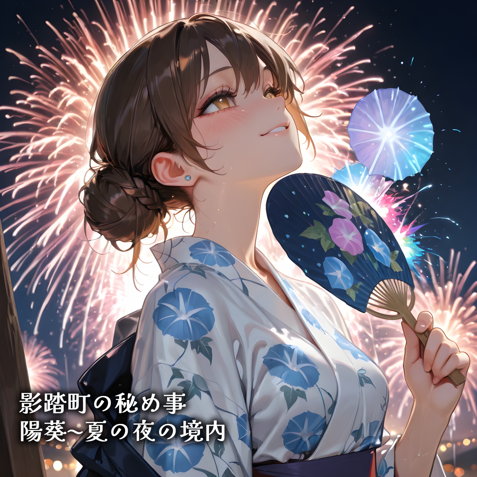 陽葵〜夏の夜の境内