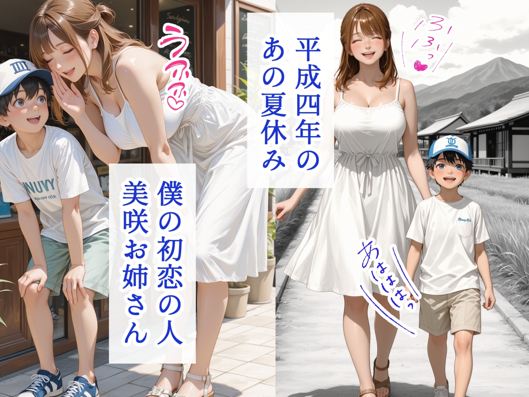 僕の初恋が崩壊した衝撃の夏休み お姉さんの絶頂セックスを覗いてしまった僕