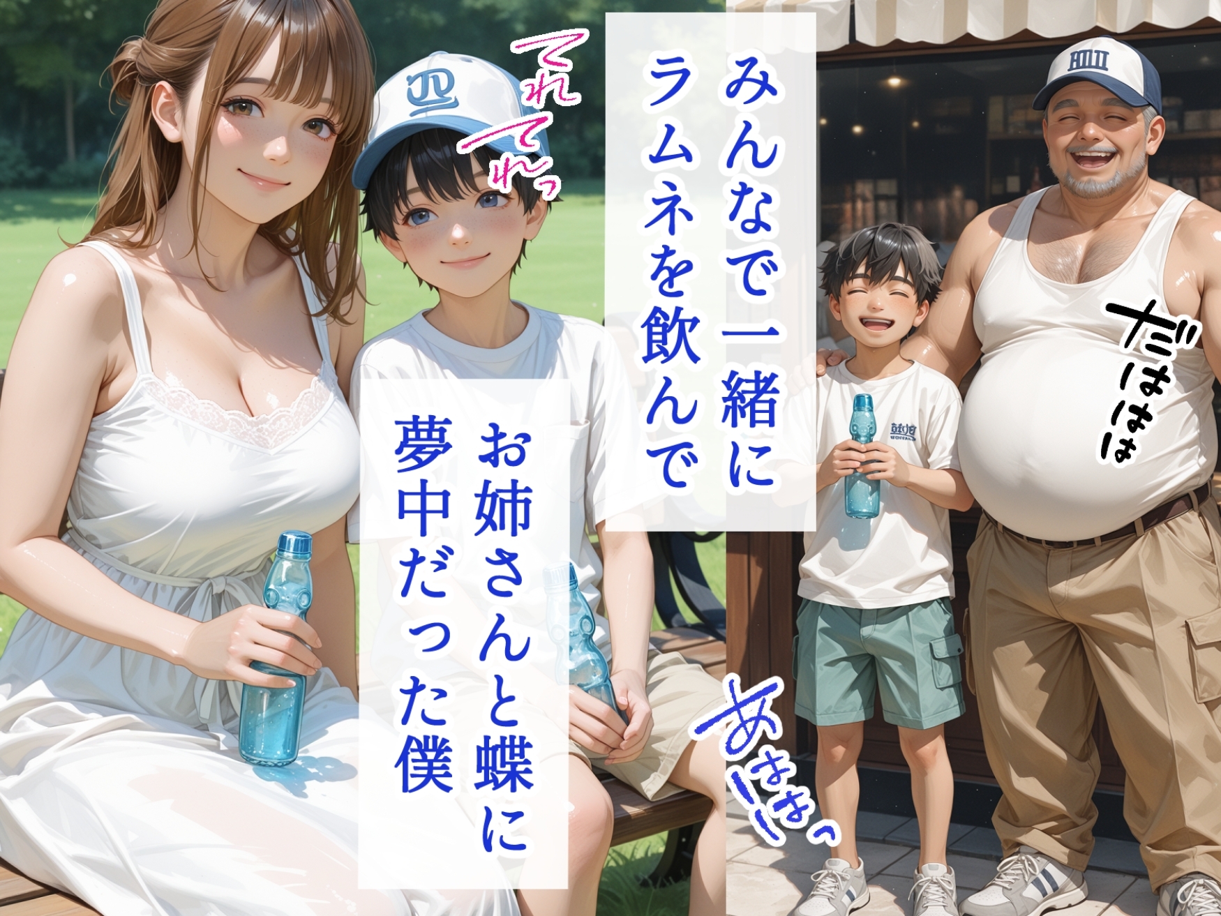 僕の初恋が崩壊した衝撃の夏休み お姉さんの絶頂セックスを覗いてしまった僕