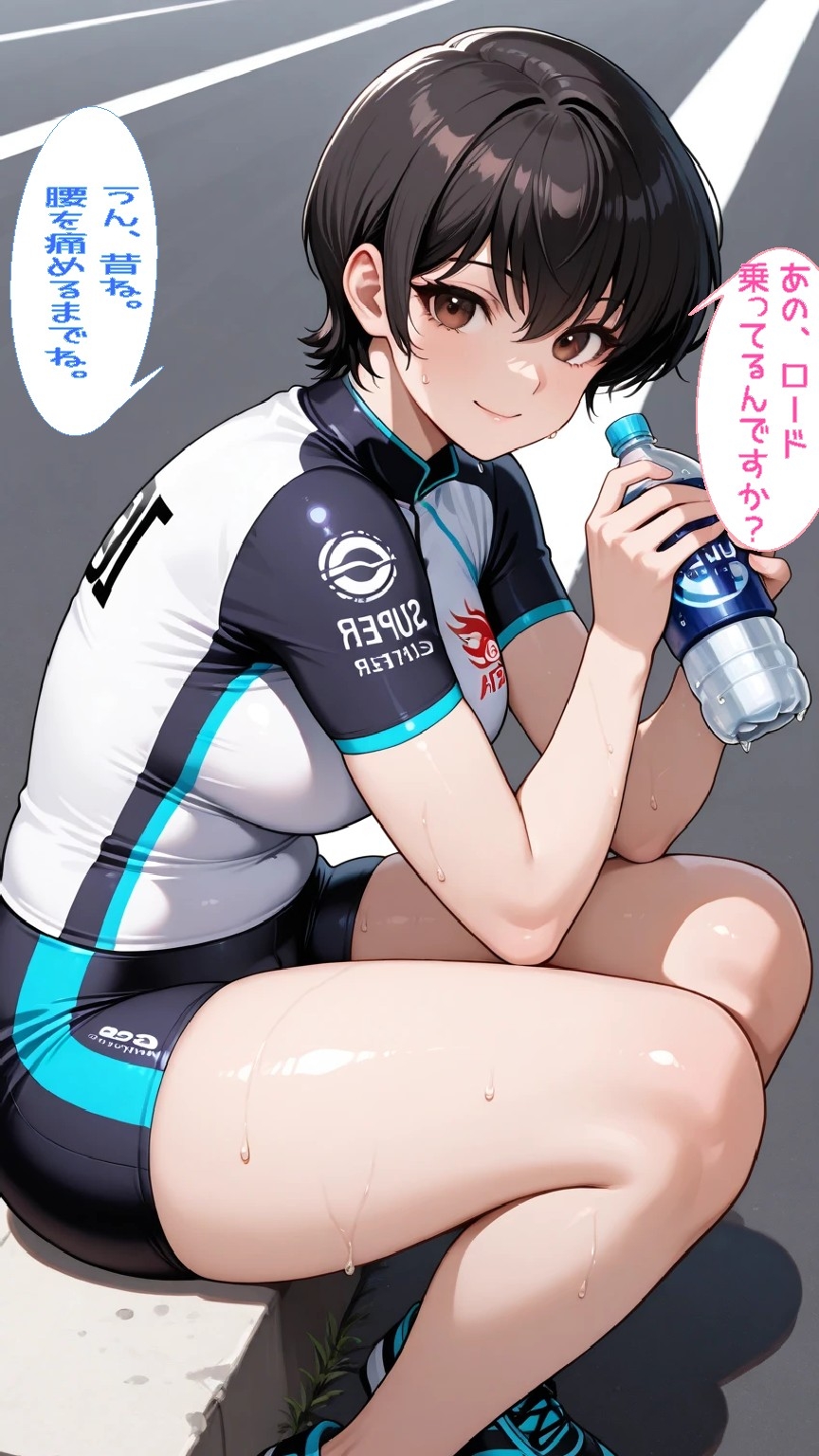 ヒルクライマーのみくちゃん