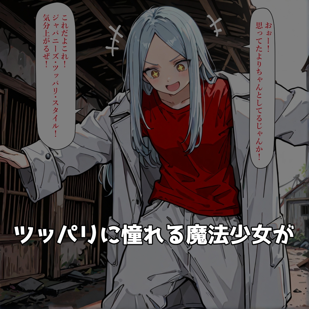 魔法少女は露出で強くなる