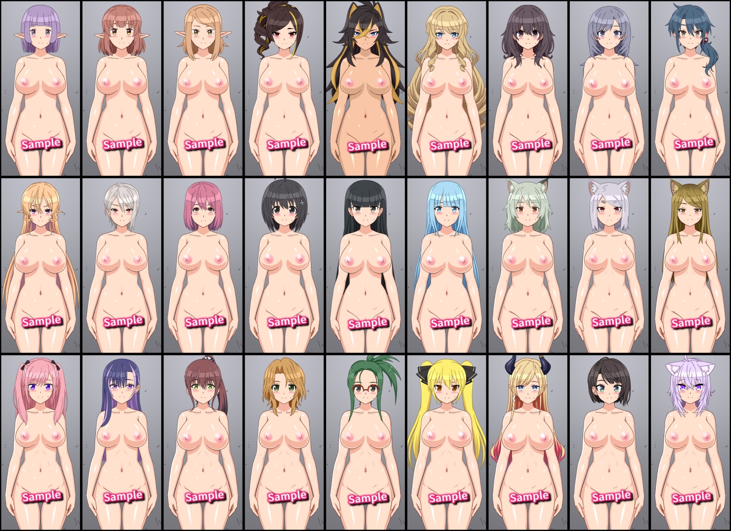 27人のパイパンヌードの女の子を「みつめえっち」したい人向けのCG集2026-ACHT- – Preview 3