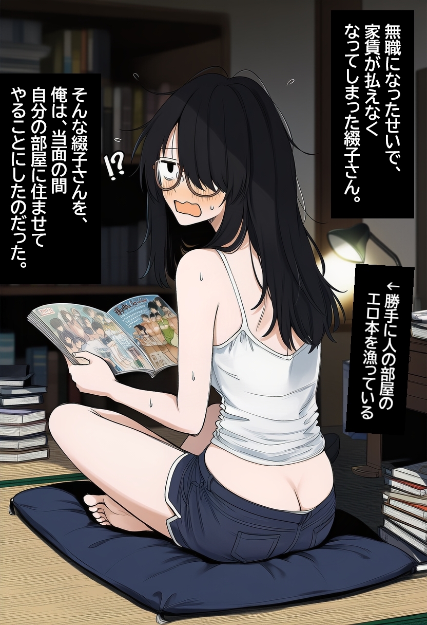 陰キャ眼鏡女を孕ませる。