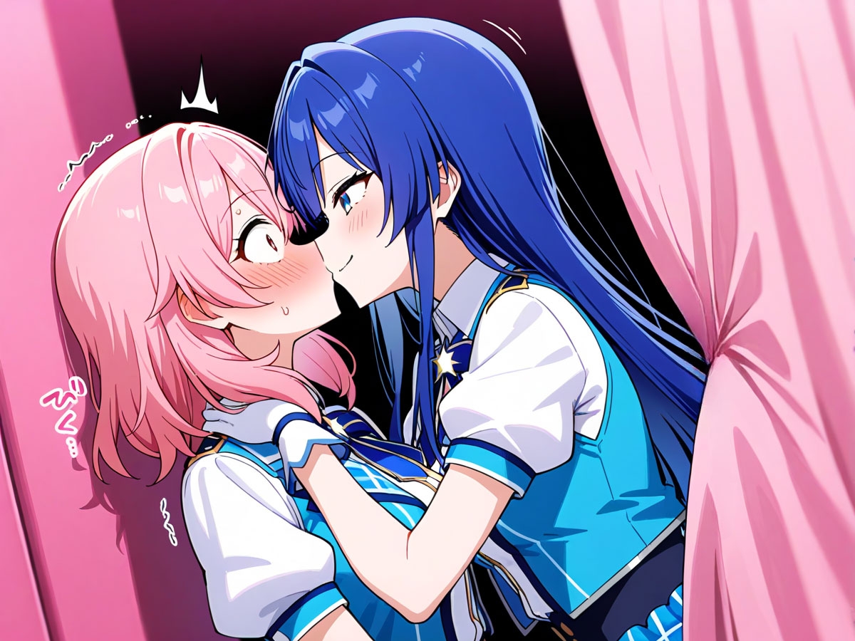 【NTR 百合】地下アイドルの俺の彼女が、可愛い女の子が大好きな同じグループのメンバーに寝取られた件 – Preview 4