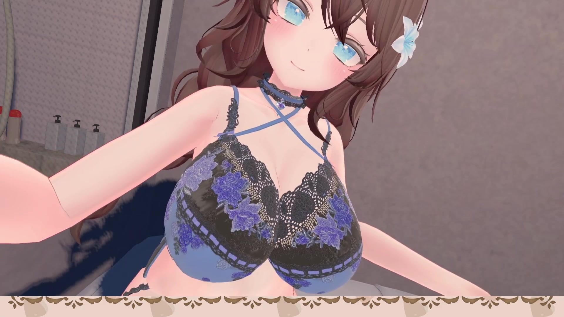 【フルトラChilloutVR】明日のお射精のために、おちんぽ1時間甘々責め！ 井栗まろん – Preview 4