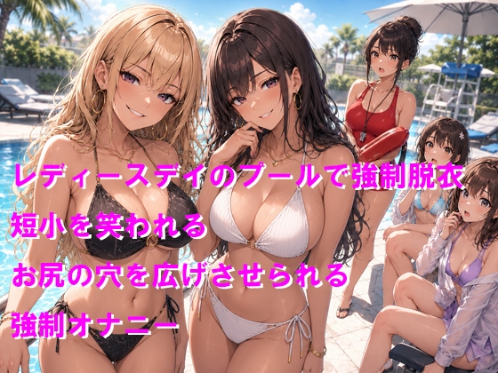 プールで素っ裸にされて恥ずかしい短小を晒される – Preview 2