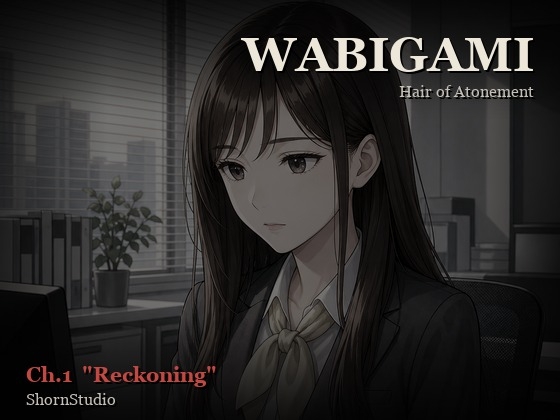 WABIGAMI — Hair of Atonement, Apology Haircut — Waist-Long Brown Hair to a Bowl Cut with Sides and Nape Clippered to 1mm