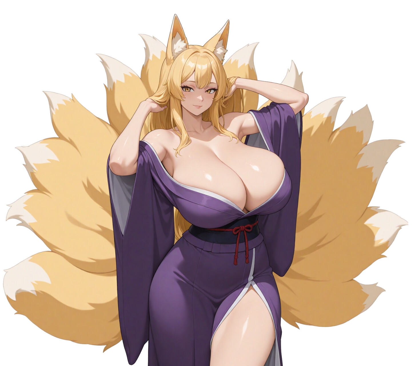 【上位存在】爆乳お狐様に一方的に愛され、一生孕ませ交尾させられる話【ファンタジー/男性受け】 – Preview 7