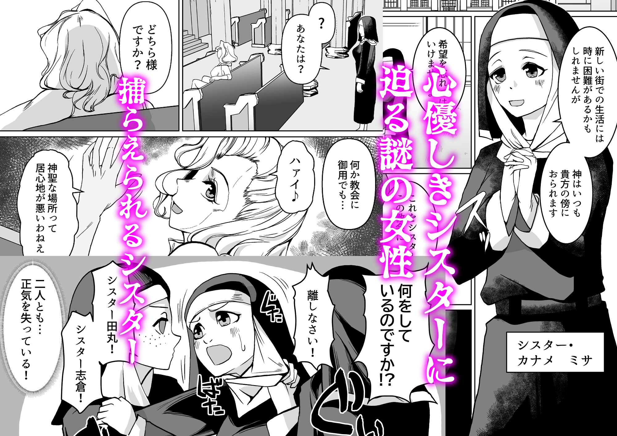 敗北への誘惑 ふたなりシスターV.Sねぶりヒトデ – Preview 2