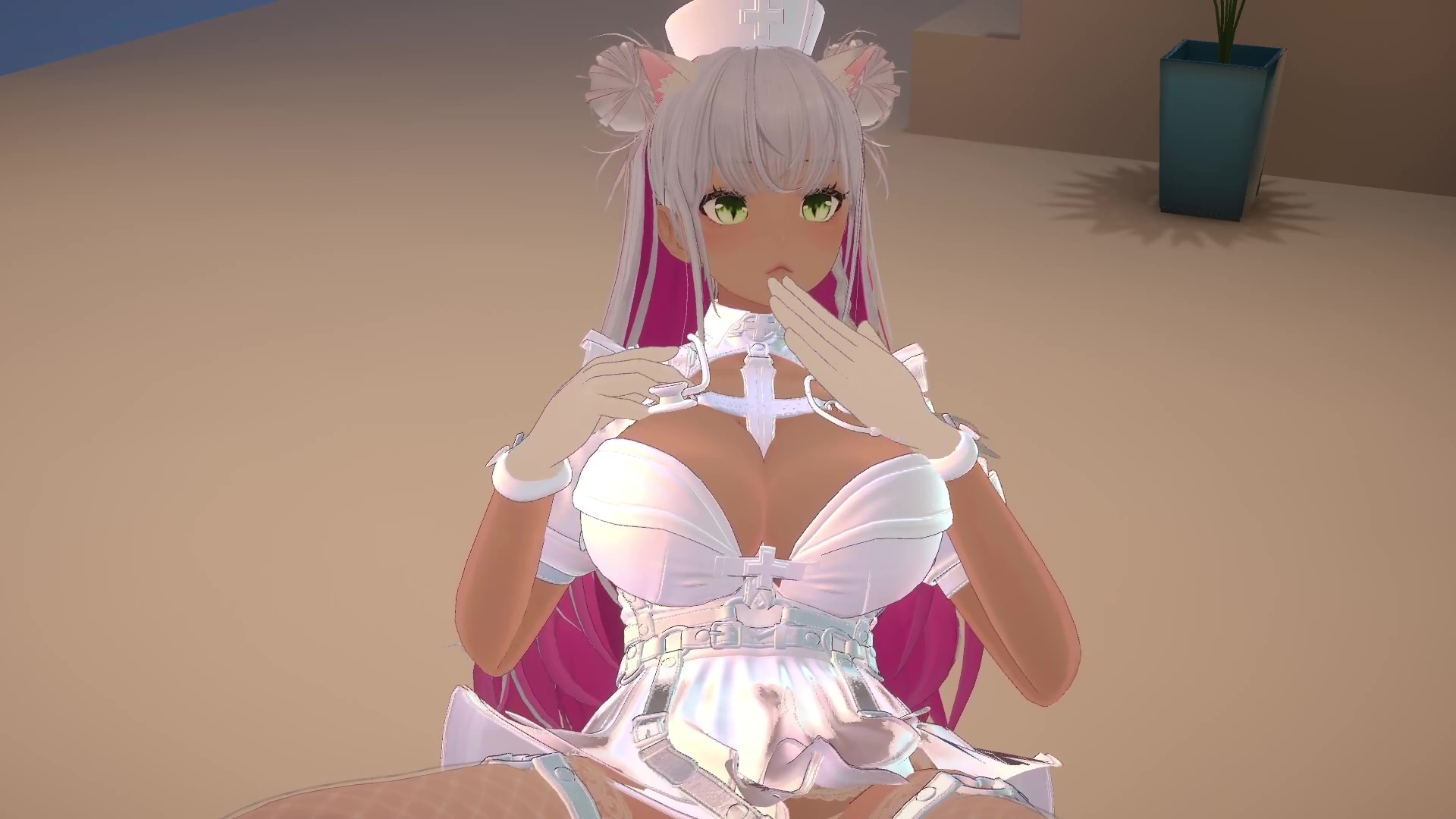 【♡ドすけべポーズ乱舞♡】アイテム連動チャレンジ完全達成♡フルトラッキングinポプロハウス！アーカイブ!! – Preview 11