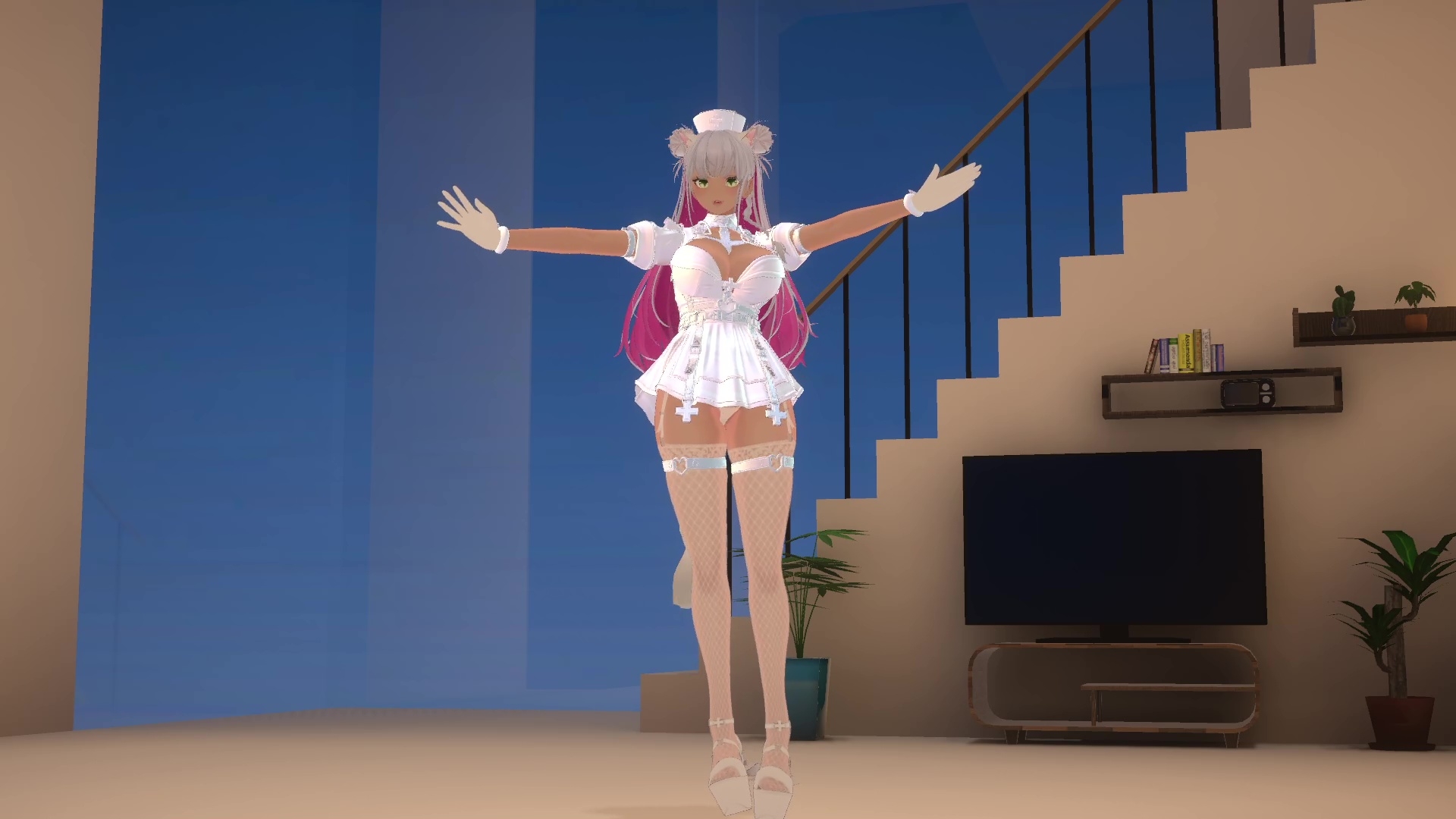 【♡ドすけべポーズ乱舞♡】アイテム連動チャレンジ完全達成♡フルトラッキングinポプロハウス！アーカイブ!! – Preview 5