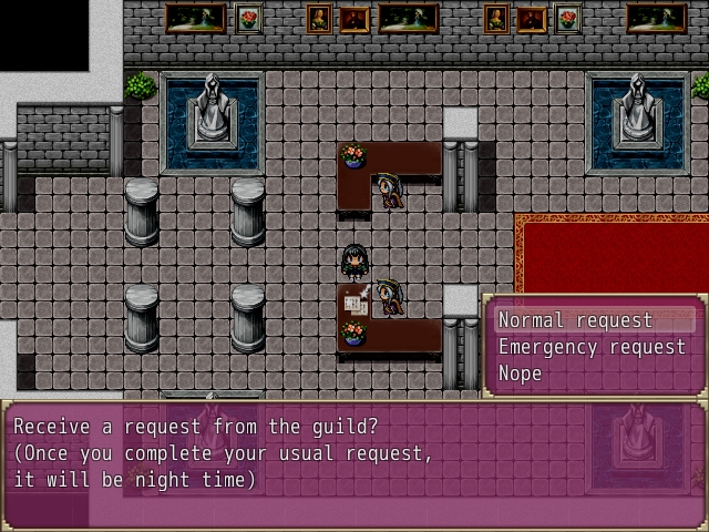 Story of swordsman Iris's indecent public nudity