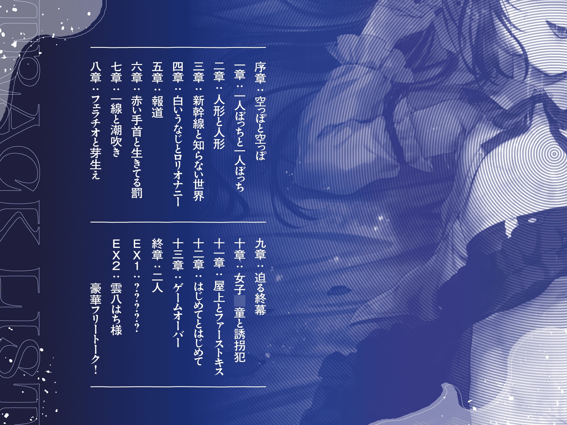 藍空に、吐息。～空っぽな一人ぼっち同士、誘拐から始まる人生台無し共依存逃避行～