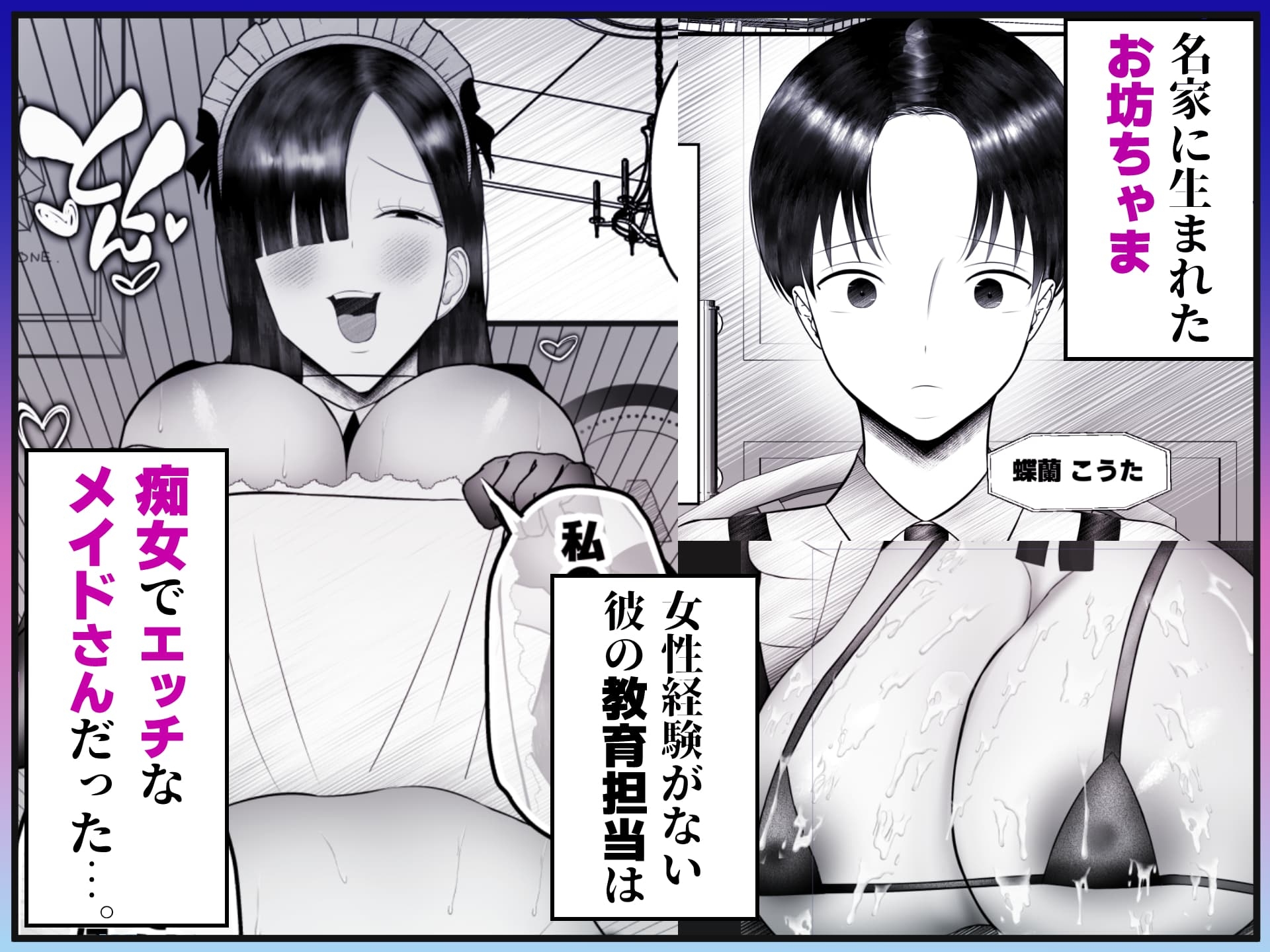 ドスケベメイドのお射精サポート 〜お坊ちゃま、「性教育」の時間です。〜