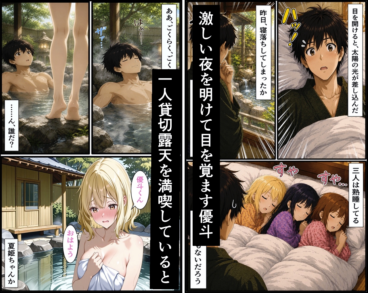 無防備すぎる同級生に、理性が追いつかなかった話 第15話「忘れられない温泉旅行」