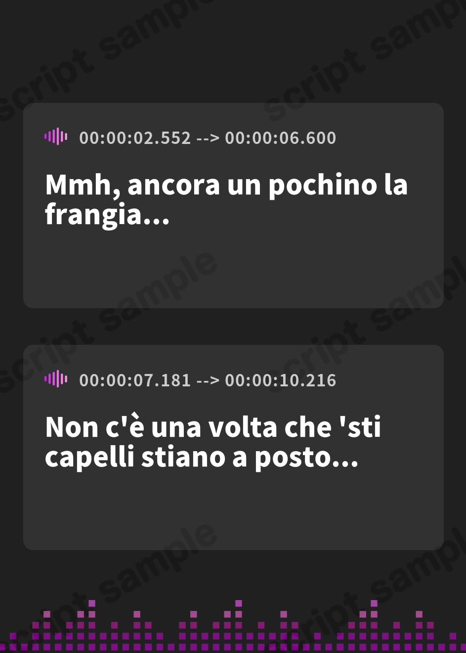 【イタリア語版】【排泄我慢】成人式で便意を催してしまった少女 – Preview 2