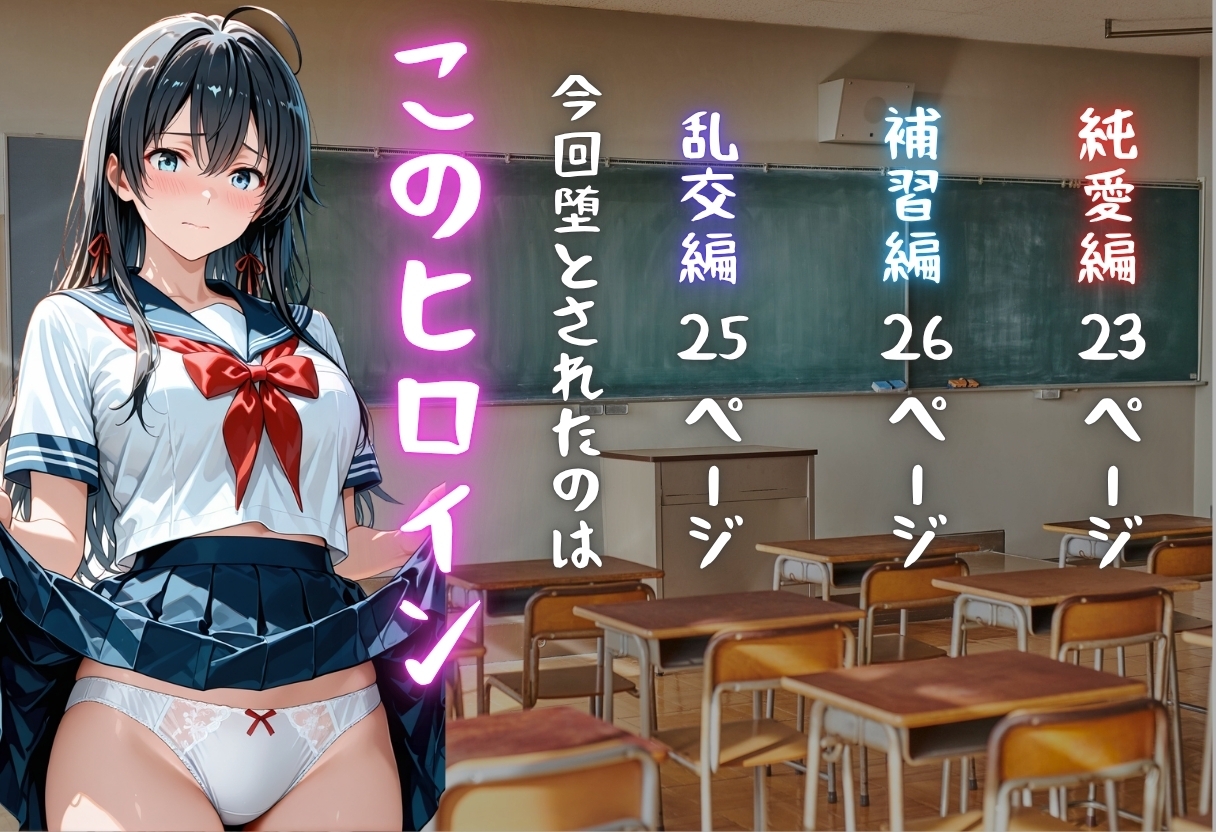雪ノ下雪◯が彼氏と甘エッチ直後、教師NTR中出しされ学園肉便器に堕ちた – Preview 2