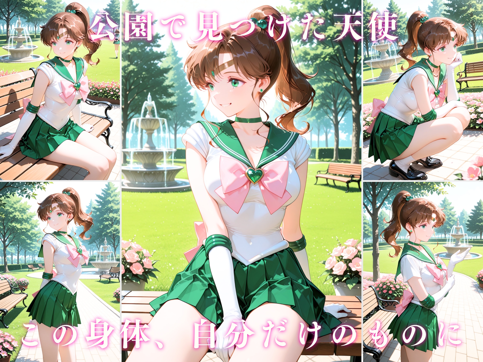 【4K動画付き】セー〇ージュ〇ター 催●支配:公園で見かけたカワイイあの子を犯したいー 4K高画質 美少女戦士セー〇〇ムーン 木野ま〇と