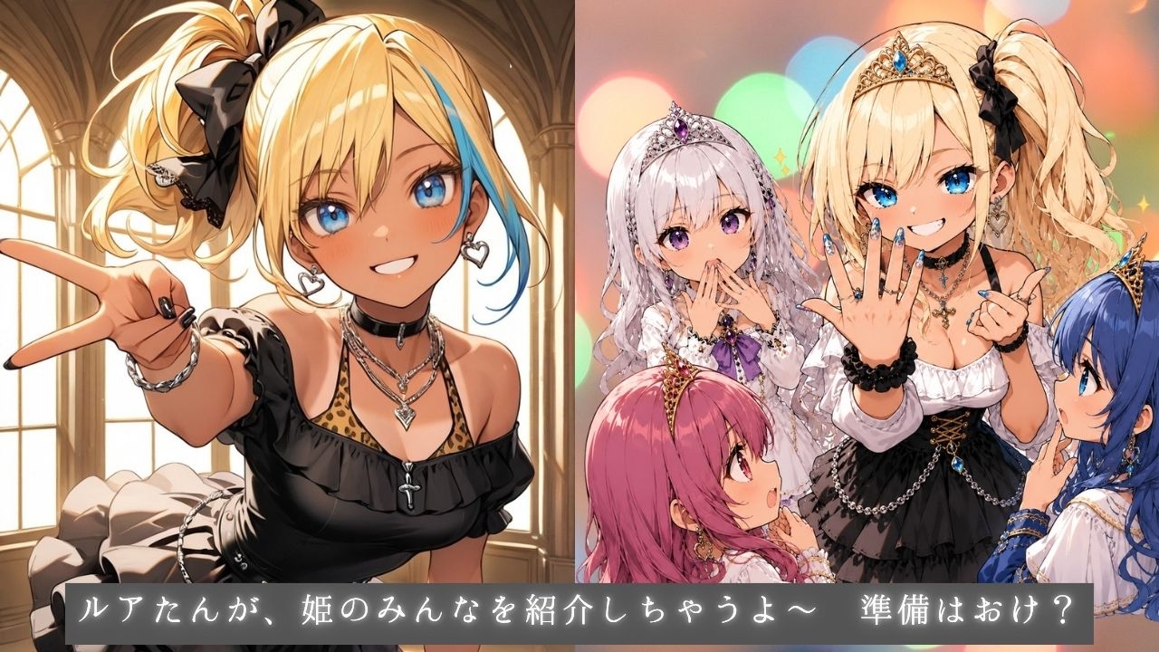 清純プリンセスの裏側シリーズ 第一回 王国秘蜜祭開幕です。 七色のプリンセスたちから精一杯の感謝と愛をこめて。あざやかな姫たちが織りなすプリズムの輝きをあなたへ – Preview 3
