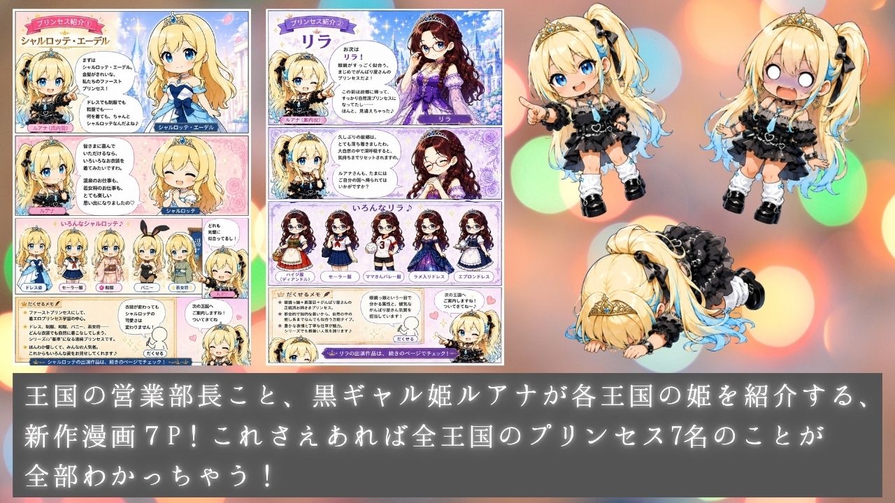 清純プリンセスの裏側シリーズ 第一回 王国秘蜜祭開幕です。 七色のプリンセスたちから精一杯の感謝と愛をこめて。あざやかな姫たちが織りなすプリズムの輝きをあなたへ – Preview 6