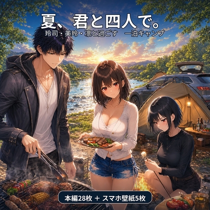 夏、君と四人で―玲司・美玲・凛と過ごす一泊キャンプ―