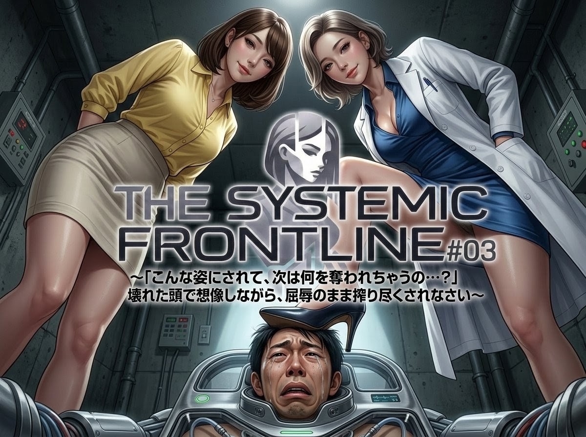 『THE SYSTEMIC FRONTLINE #03』〜「こんな姿にされて、次は何を奪われちゃうの…?」壊れた頭で想像しながら、屈辱のまま搾り尽くされなさい〜 – Preview 2