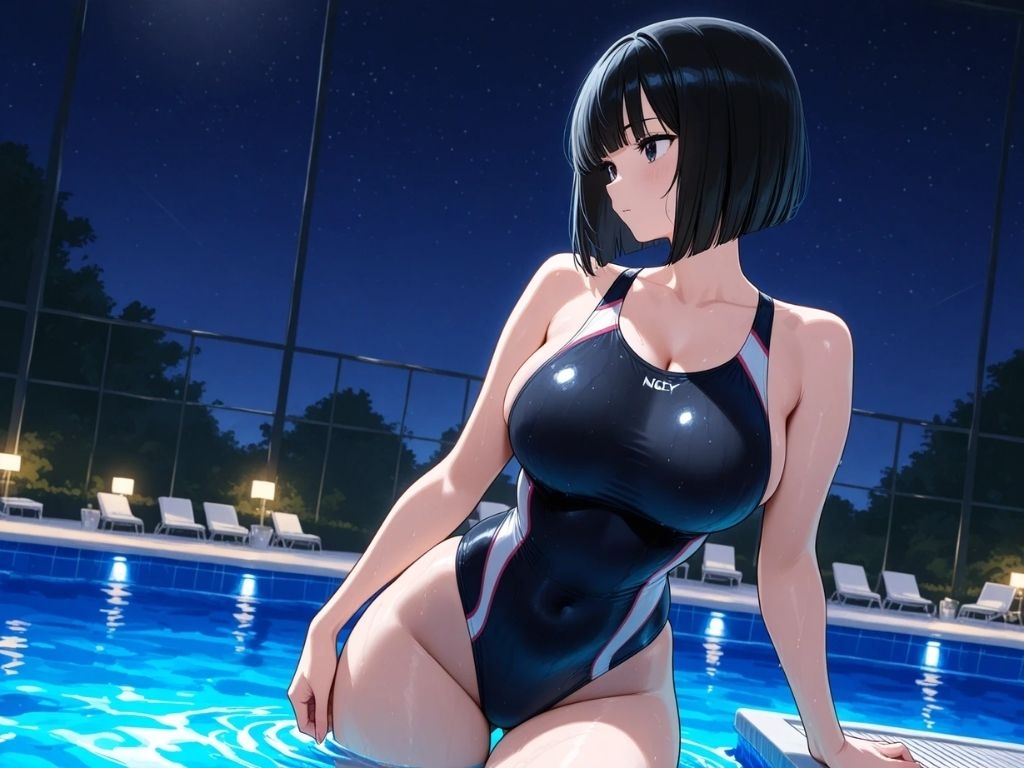 競泳水着の美女で、ひとぬきっ2