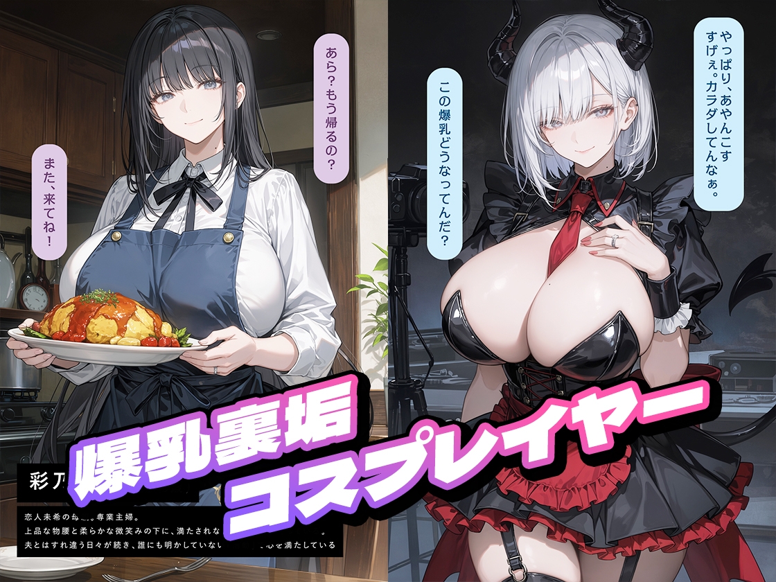 彼女のお母さんは爆乳裏垢コスプレイヤー – Preview 3