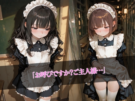 つるぺた3人娘文化祭の秘密先生に仮装メイドで秘密のご奉仕 – Preview 3