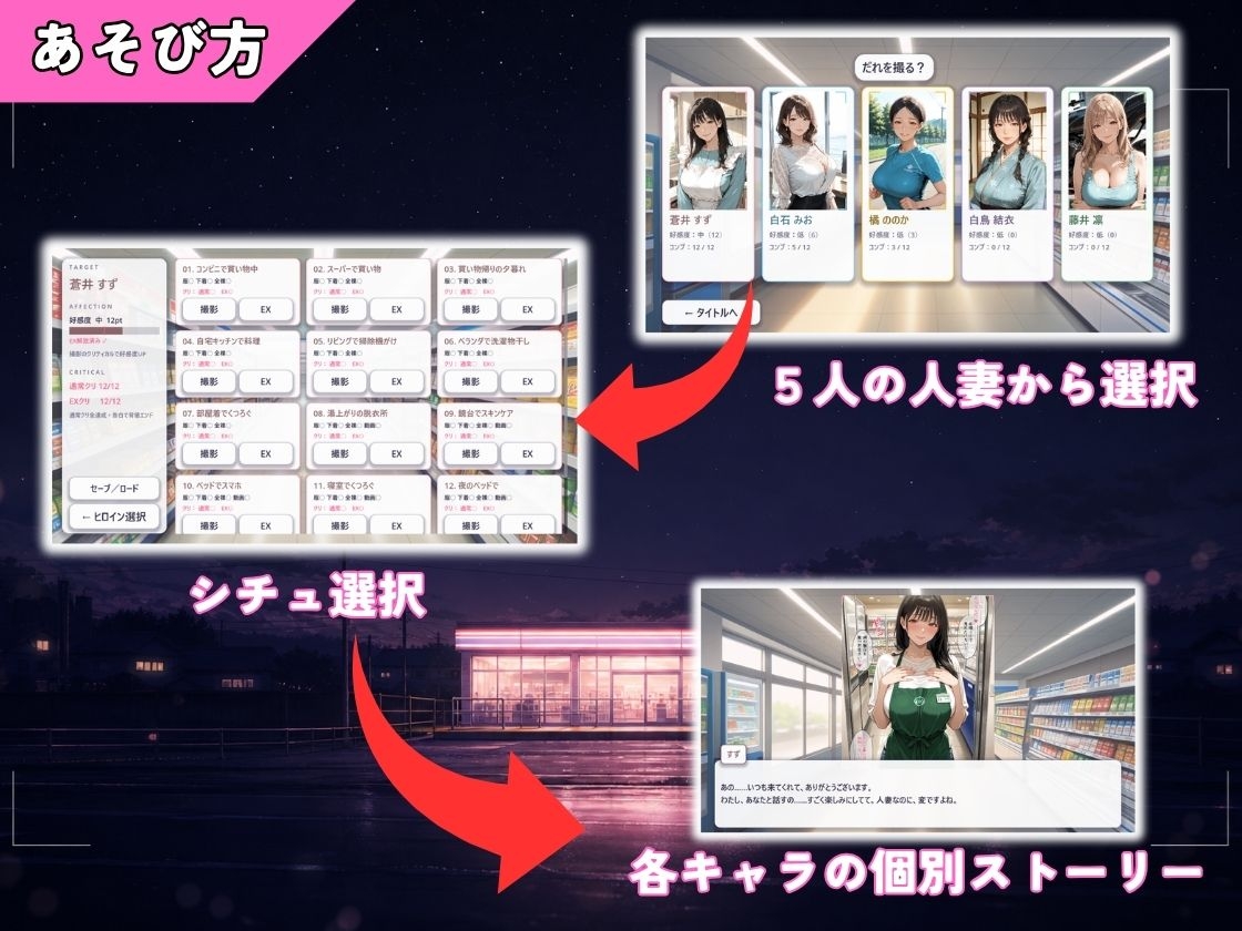 人妻のぞき透視カメラ～気づかない人妻たちの服の下～ – Preview 3