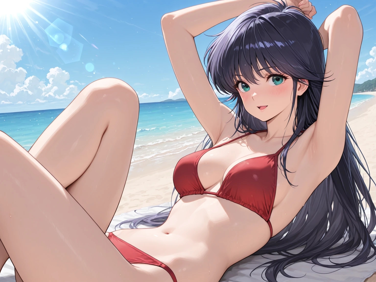 AI美少女イラスト Vol.54 鮎〇まどか ― 潮風に抱かれて ― – Preview 2