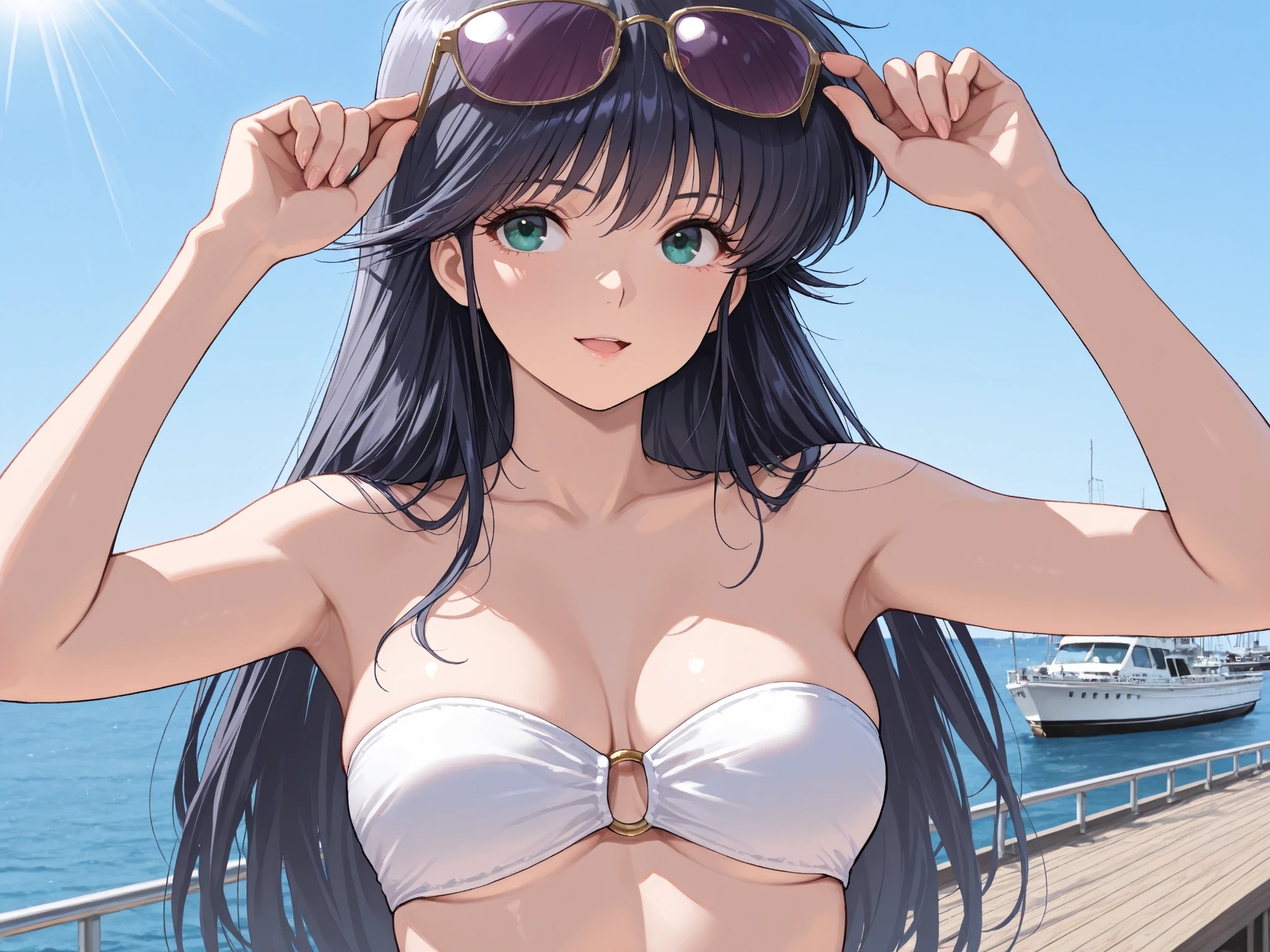 AI美少女イラスト Vol.54 鮎〇まどか ― 潮風に抱かれて ― – Preview 6