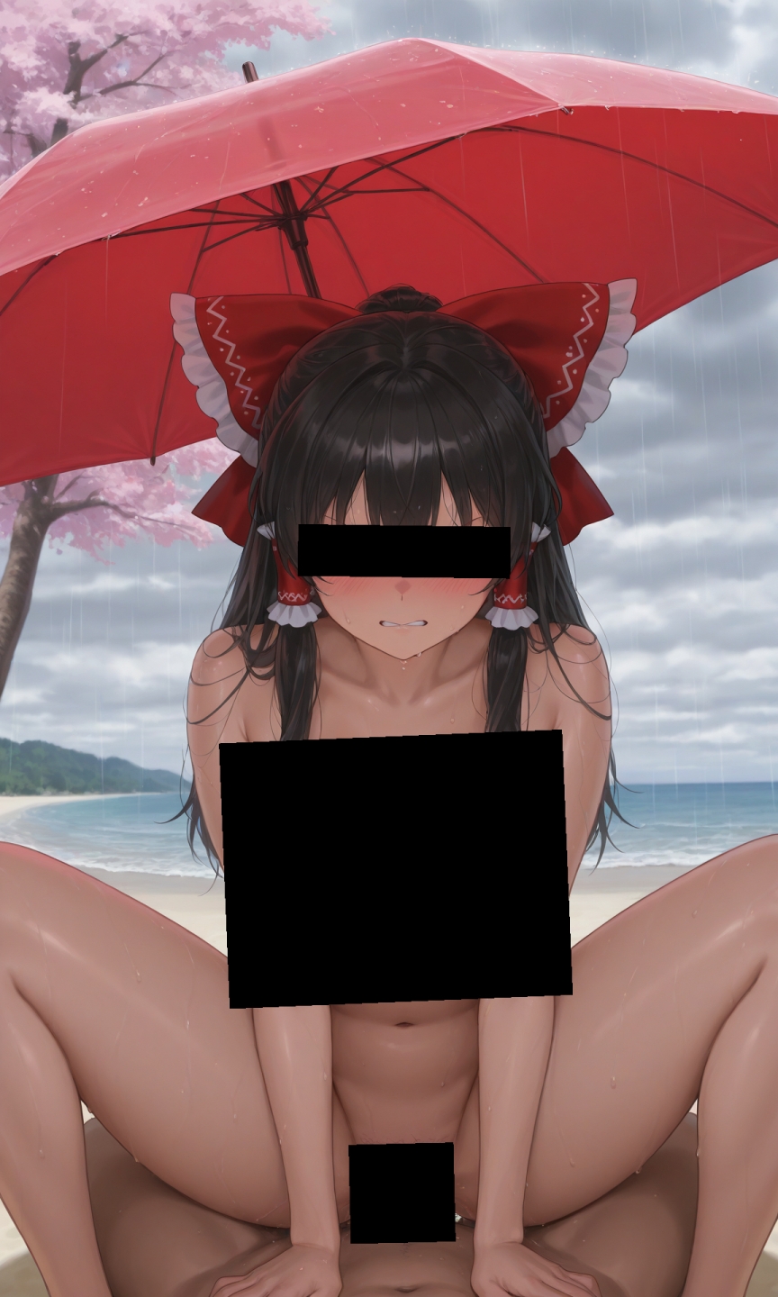 魔理沙は霊夢のえっちな写真を撮りたいようです。vol.29〜春の嵐の昼の海編〜