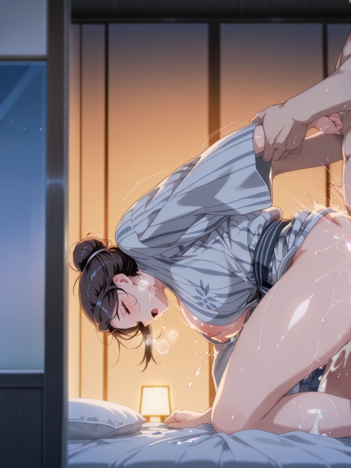 黄昏の旅館で妻を抱く – Preview 7