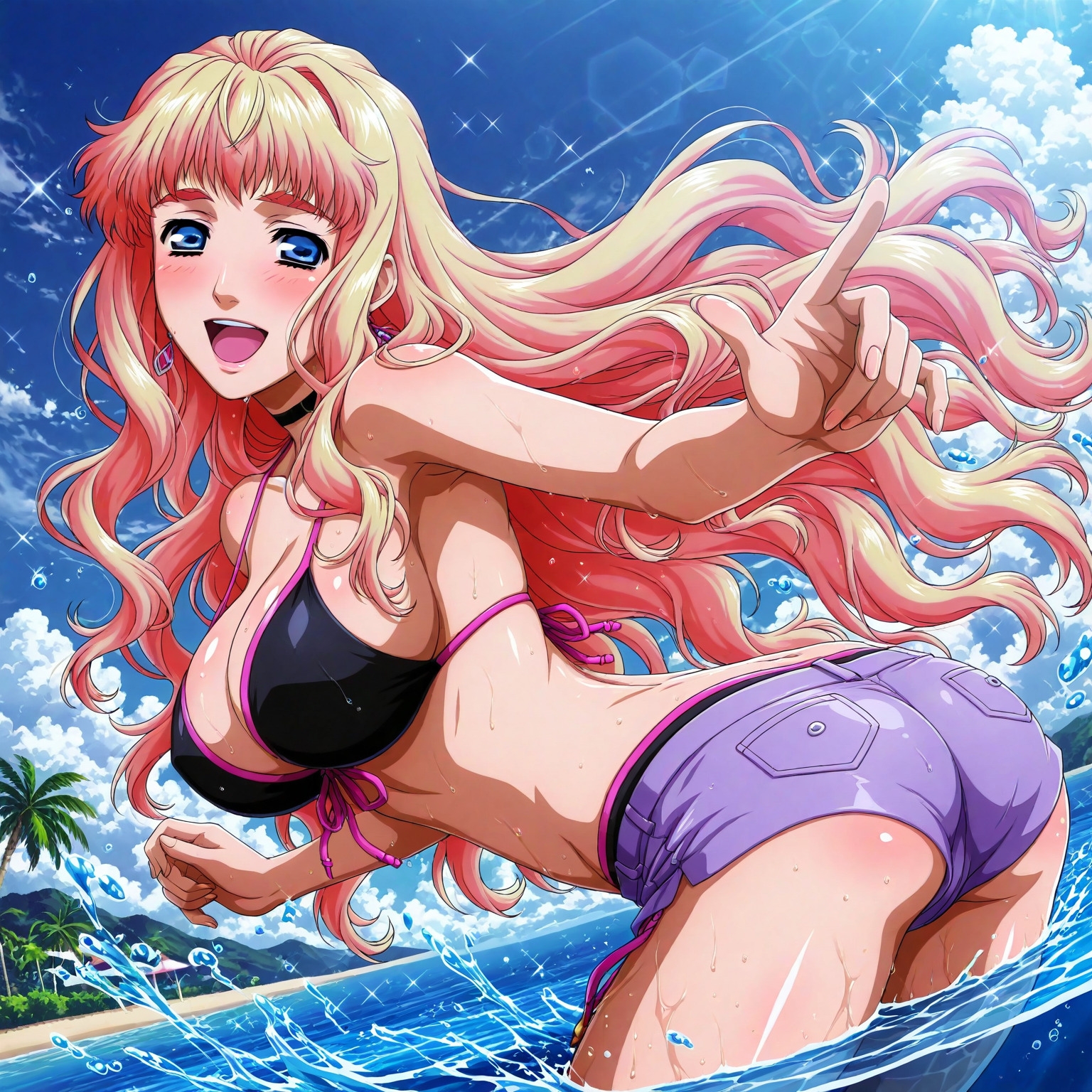 真夏の物語〜銀河の妖精シェリル・〇ーム、海でイチャラブ編〜 – Preview 2