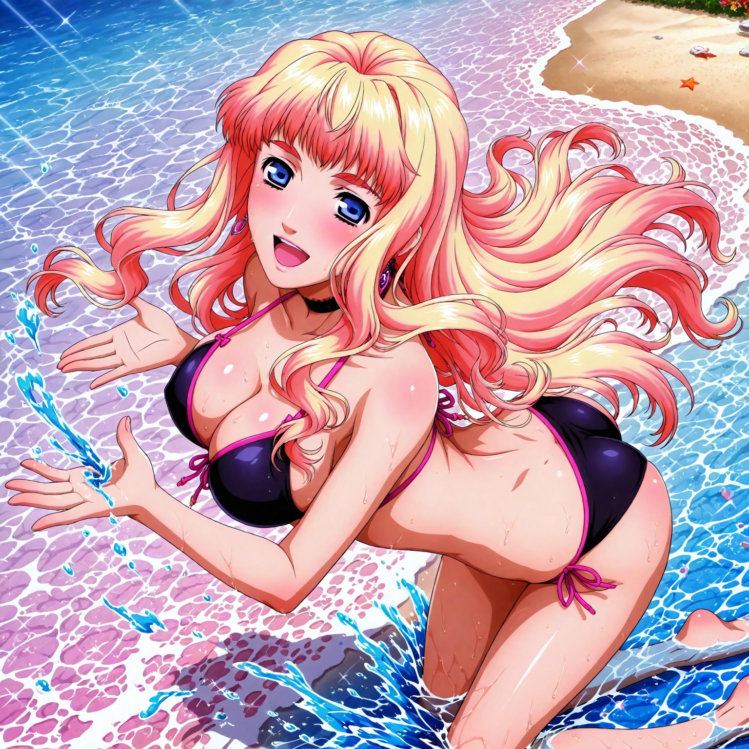 真夏の物語〜銀河の妖精シェリル・〇ーム、海でイチャラブ編〜 – Preview 4