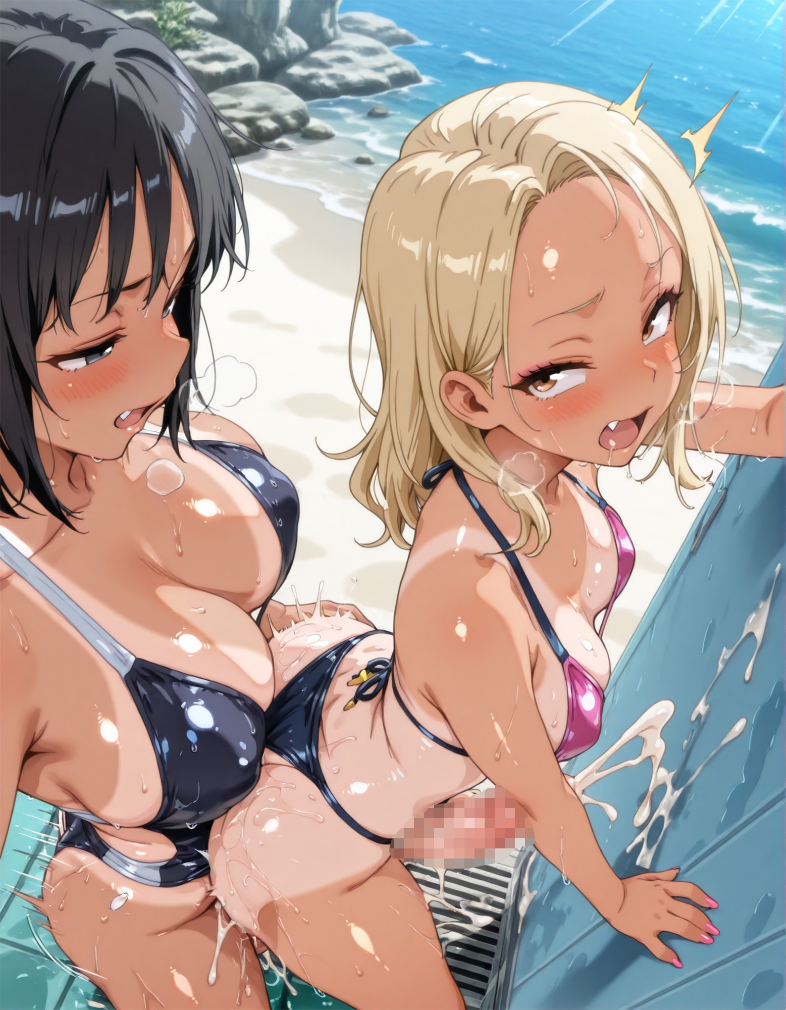 海辺のふたなりギャルズ – Preview 7