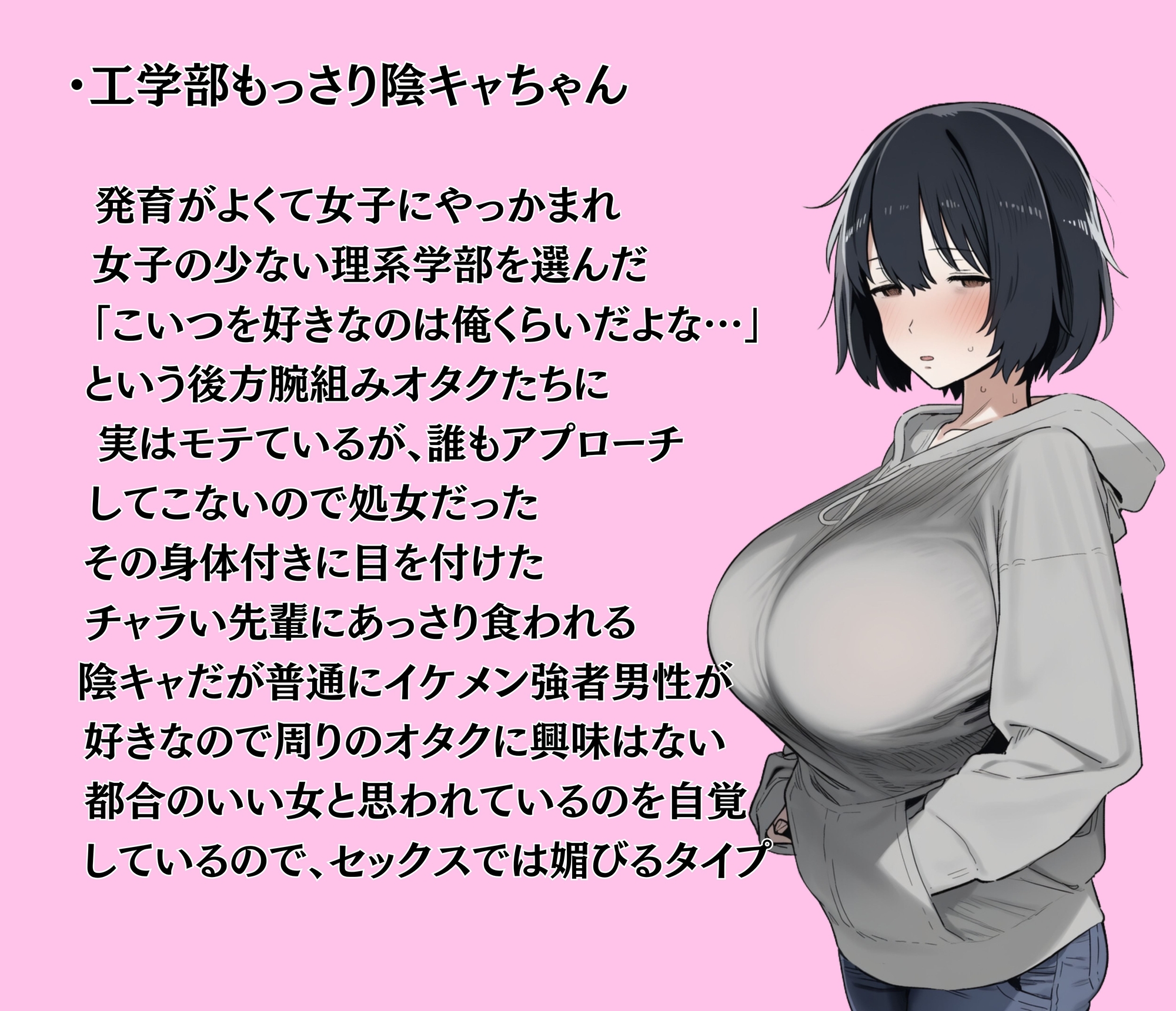 陰キャ女子たちの誰にも言えない性事情