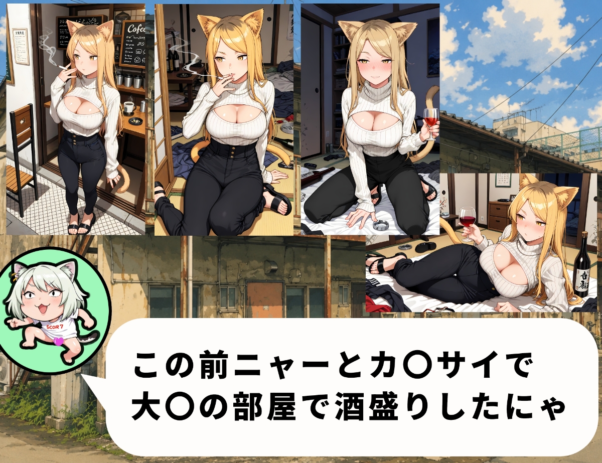 ボテねこ～カ〇サイねこ編～ – Preview 2