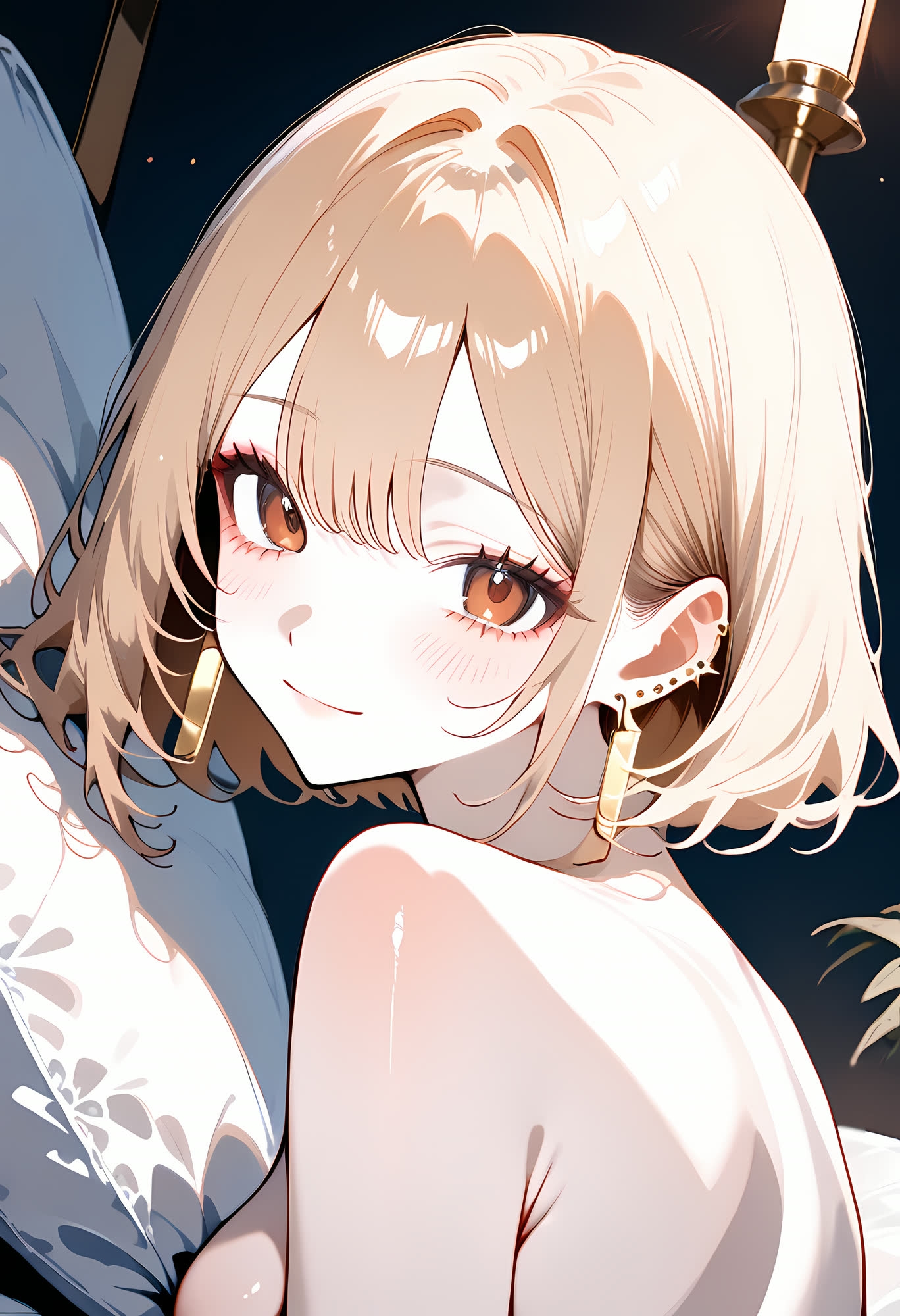【巨乳】【金髪ギャル】【お姉さん】濡れ水着のリナ ―焼かない白ギャルの夏プール・余裕が崩れるまで― – Preview 3