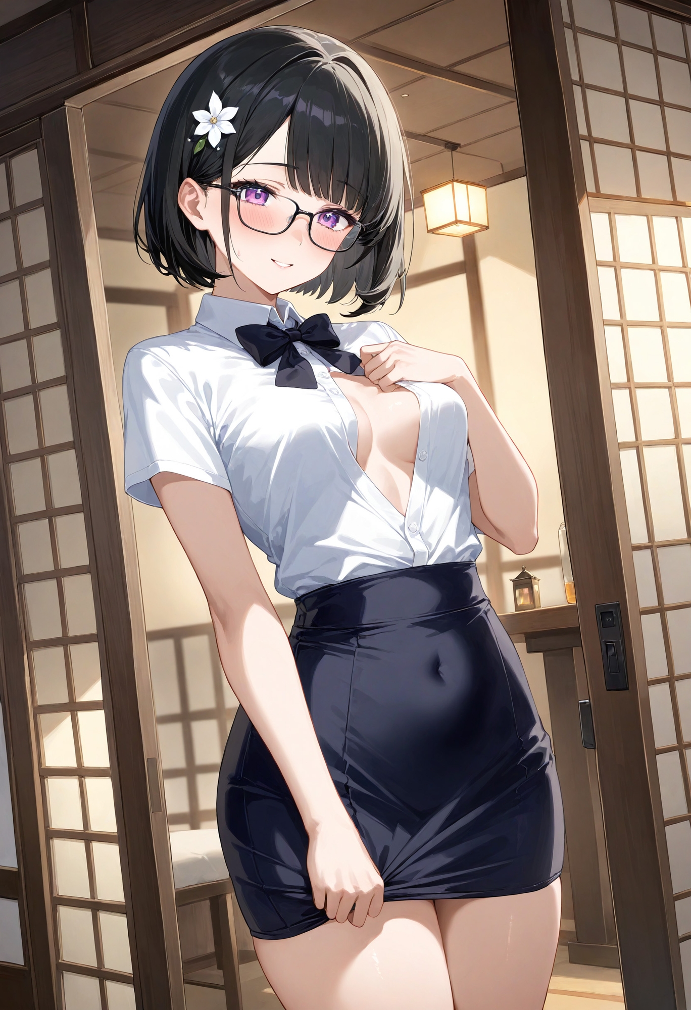 痴女OLの居酒屋足コキ攻め – Preview 4