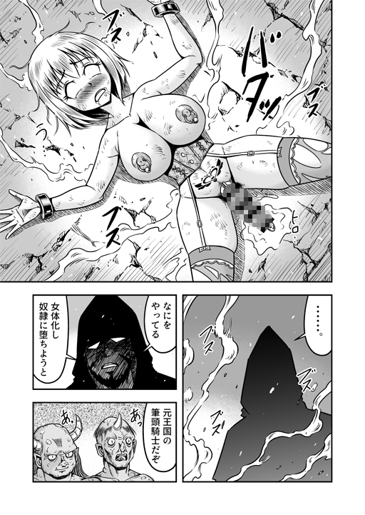 誑された騎士 シーメール奴○として蹂躙されて～その後～