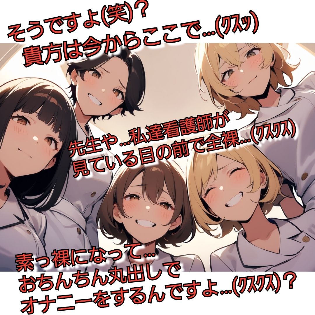 短小包茎マゾ向けCFNMギャラリー キミのオナニー見てあげる 美人女医&看護師編 – Preview 4