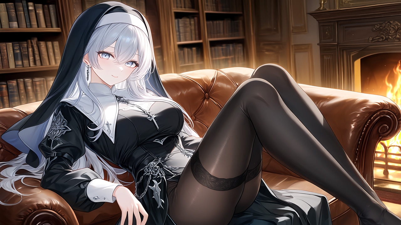 ゴシックシスター美少女〜神秘の黒タイツファッション〜 – Preview 4