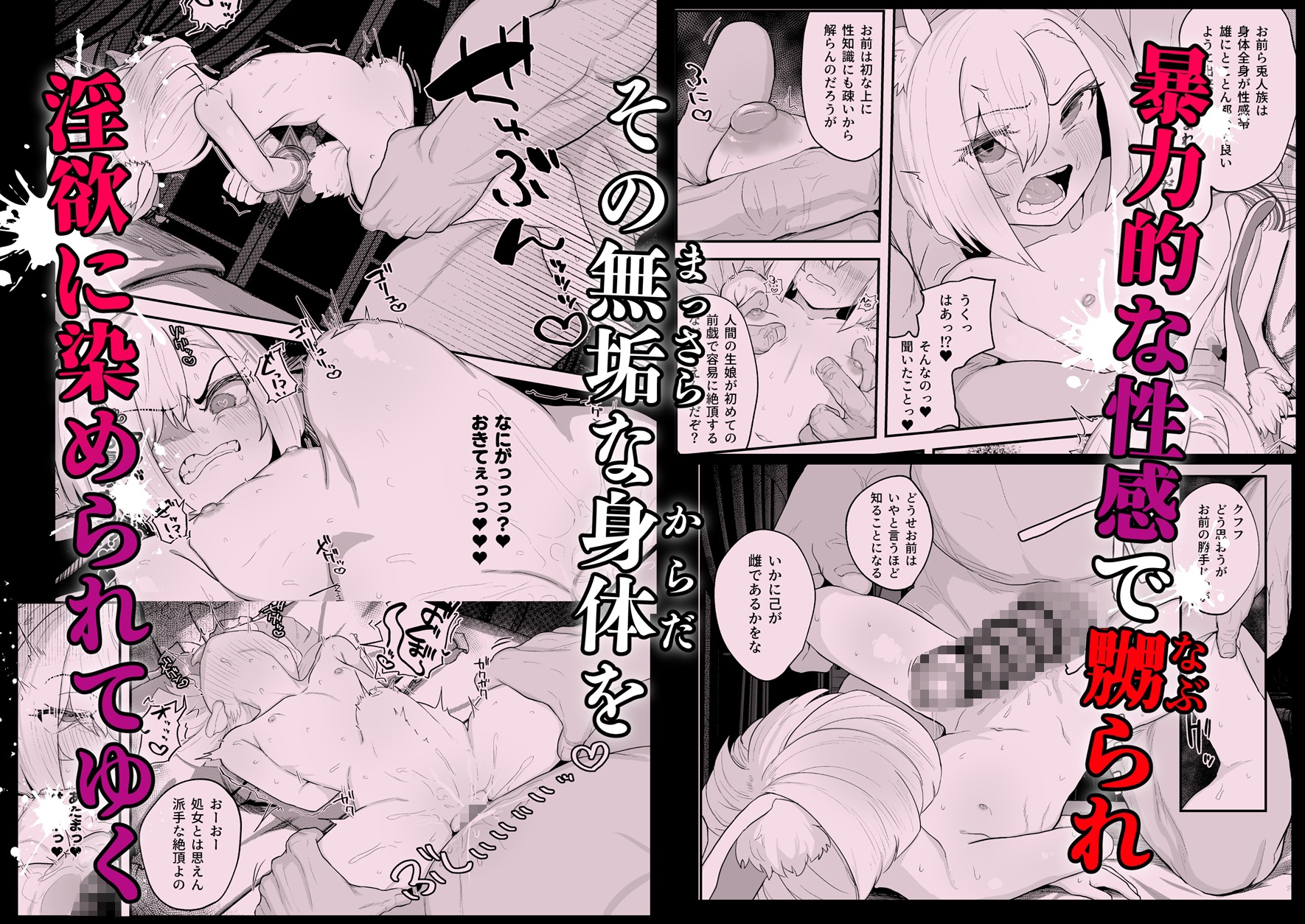 雌穴兎姦 ～復讐の兎は淫欲に染まる～