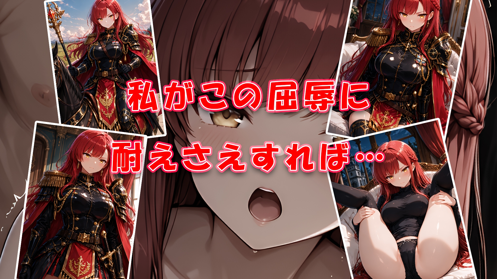 敵将に貸し出された女将軍がチ〇ポに堕ちちゃう動画
