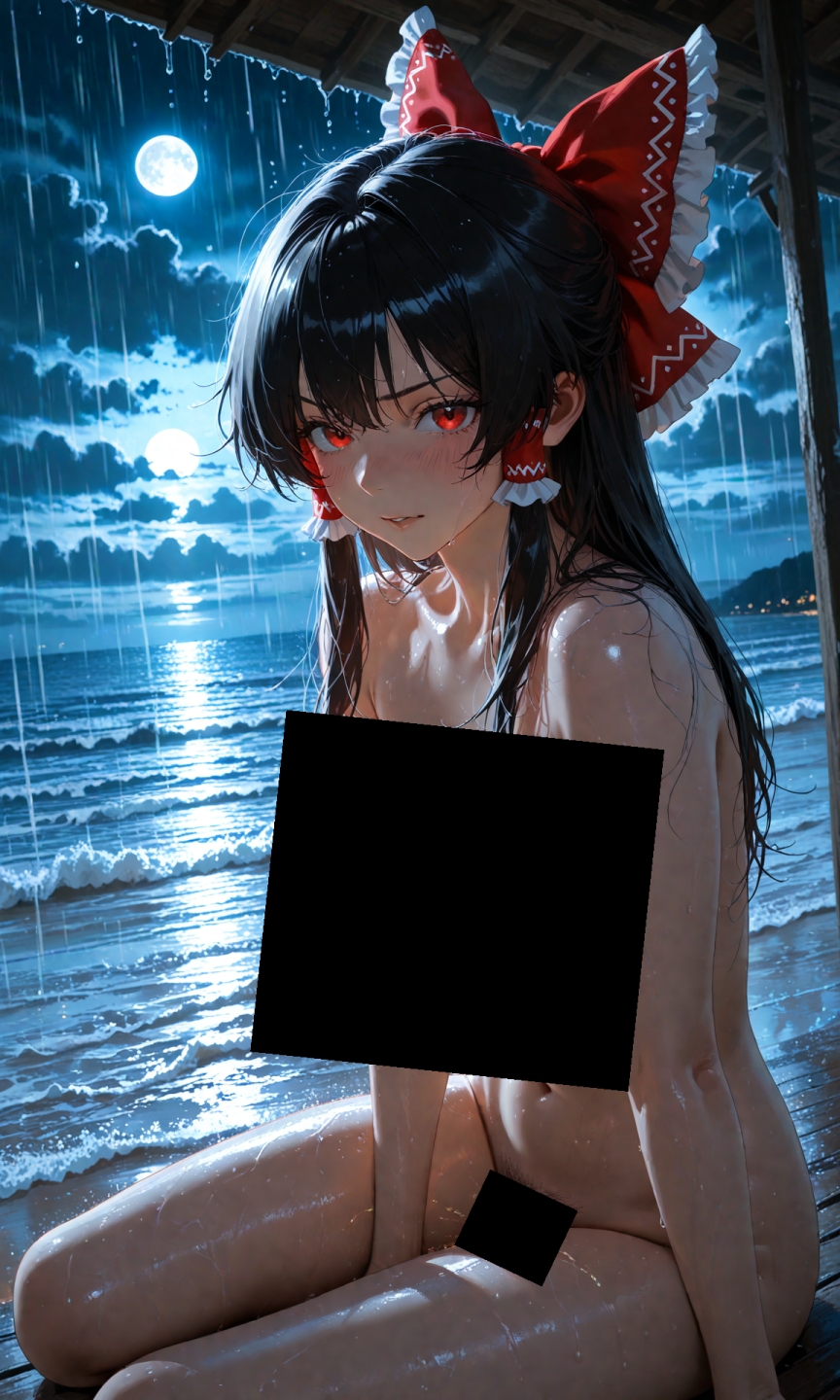 魔理沙は霊夢のえっちな写真を撮りたいようです。vol.31〜春の嵐の夜の海編〜 – Preview 2